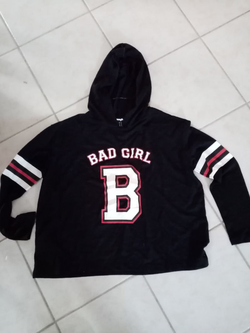 Pull large capuche