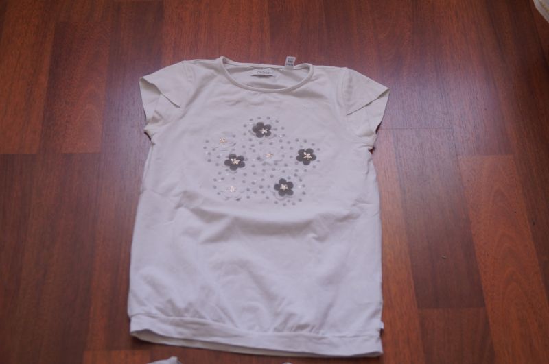 lot 2 tee shirts okaidi 14 ans