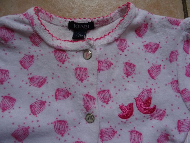 pyjama motifs cages à oiseaux
