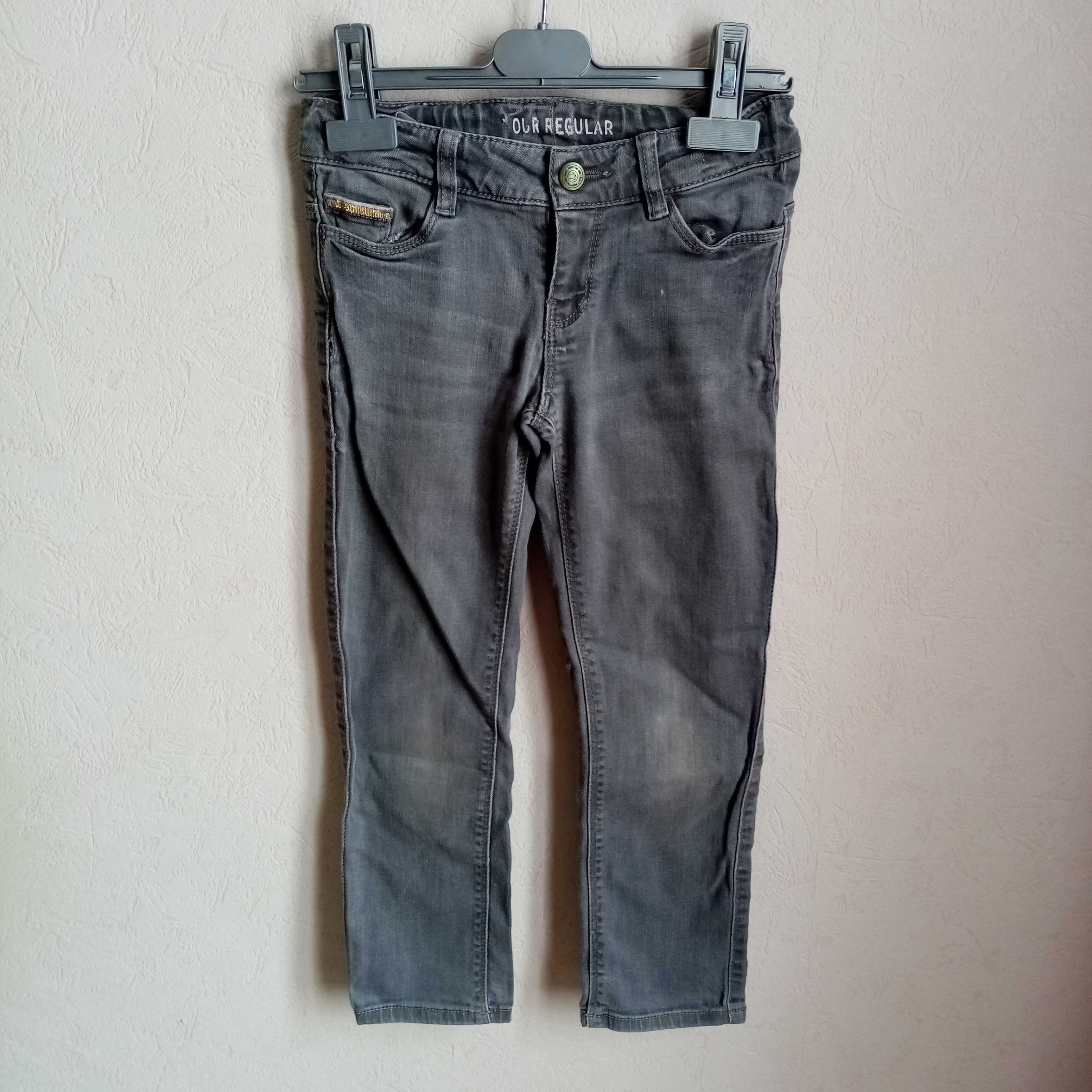 Pantalon jeans gris fille 🌼