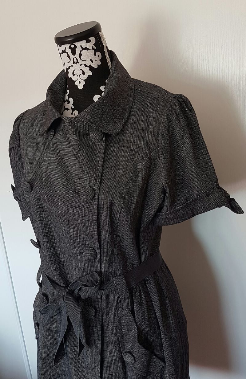 Veste Shyde, lin, gris anthracite, taille: L/3