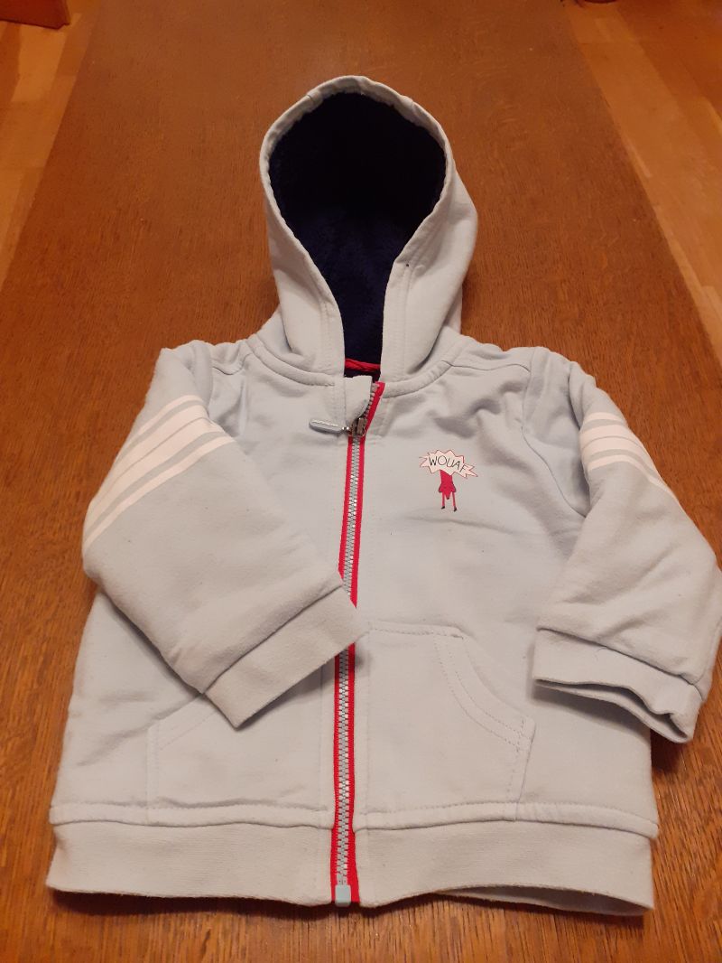 Sweat zippé