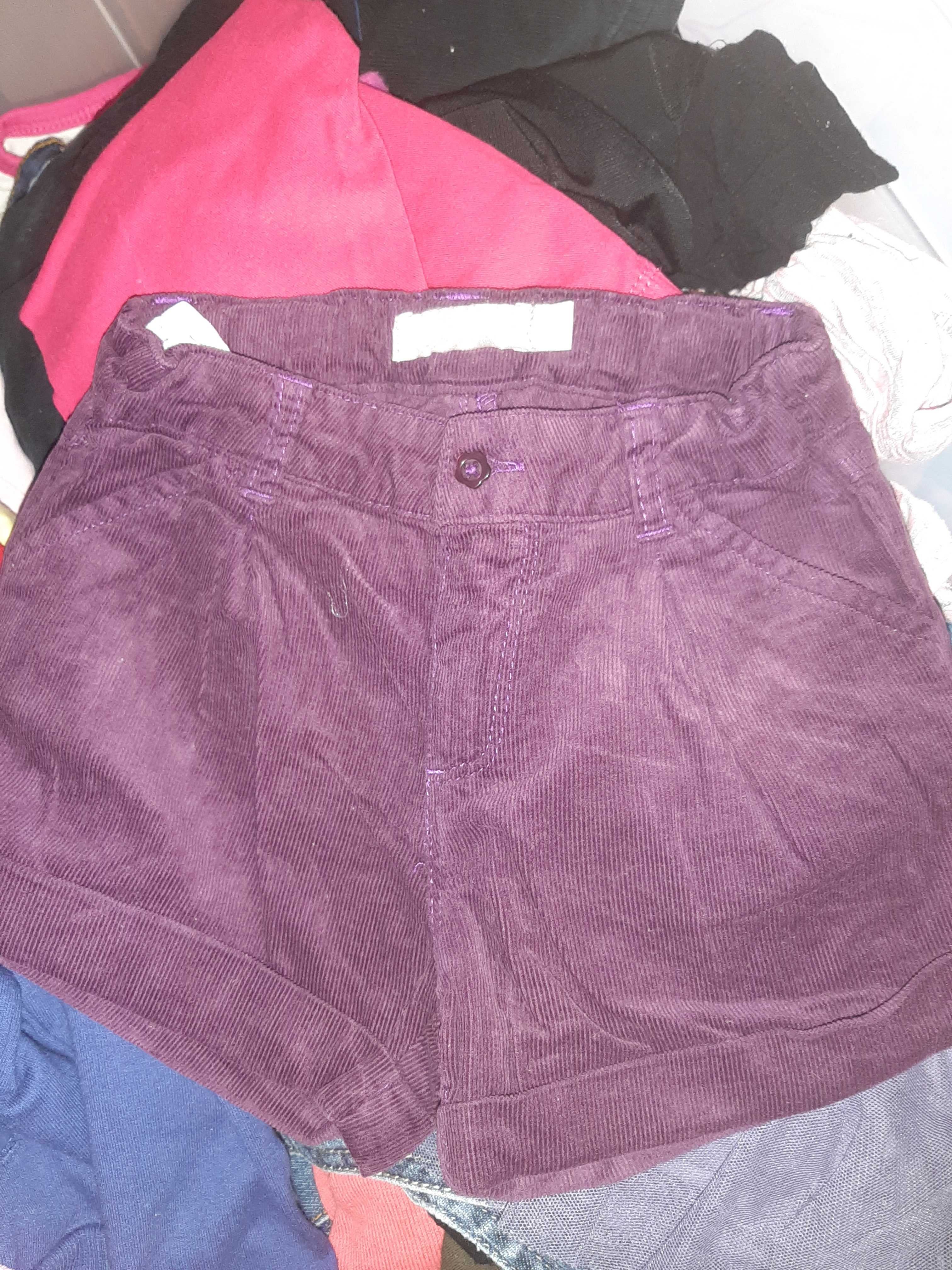 Short en velours