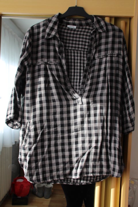 Chemise Noir Et Grise