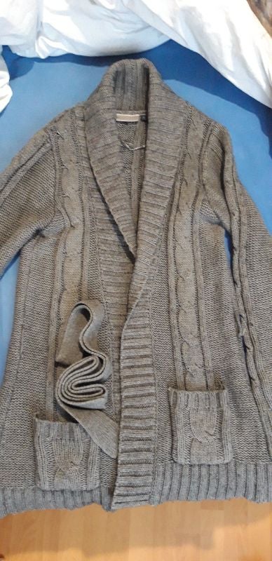 Gilet femme gris