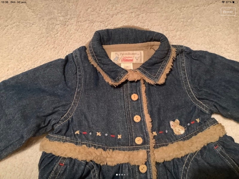 Robe jeans