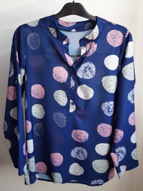 Blouse motifs ronds
