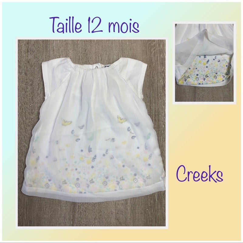 Robe été - taille 12 mois