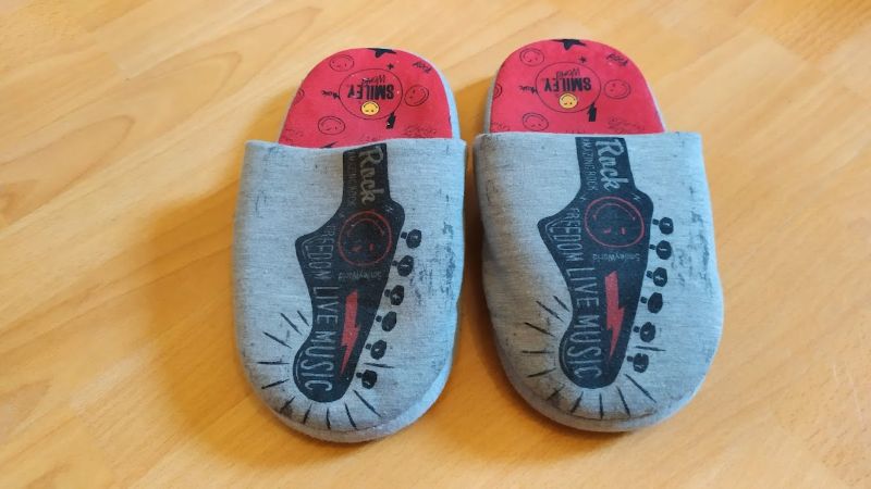chaussons smiley taille 39