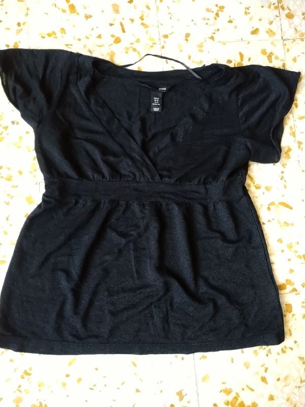 Tee shirt H&M noir taille XS