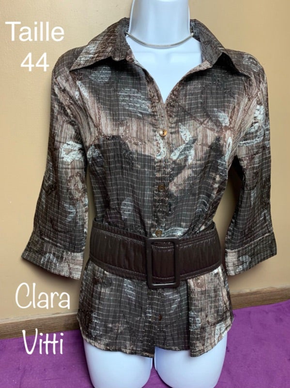 Chemise satinée - taille 44