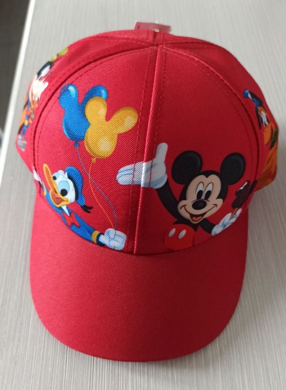 Casquette rouge Mickey et ses amis taille 49-55 cm