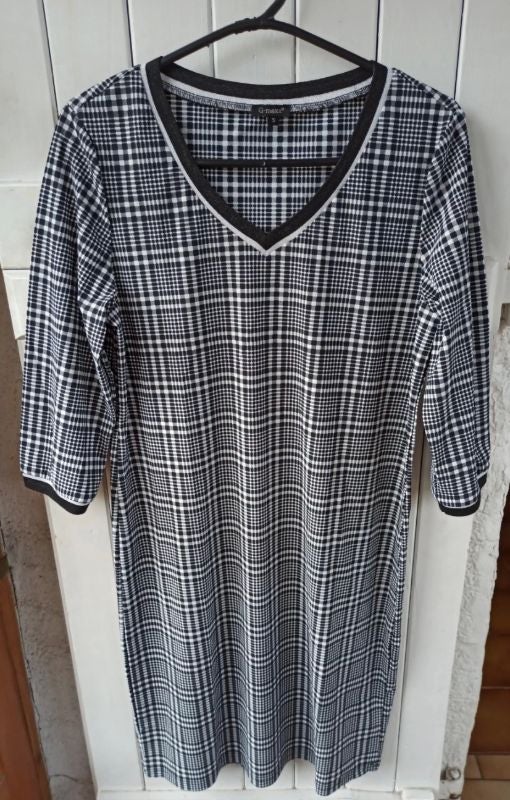 Robe droite à carreaux G-maxx taille S neuve