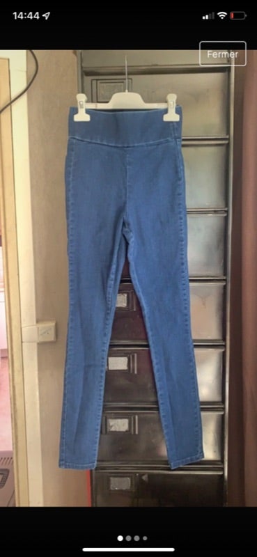 Pantalon femme imitation jeans