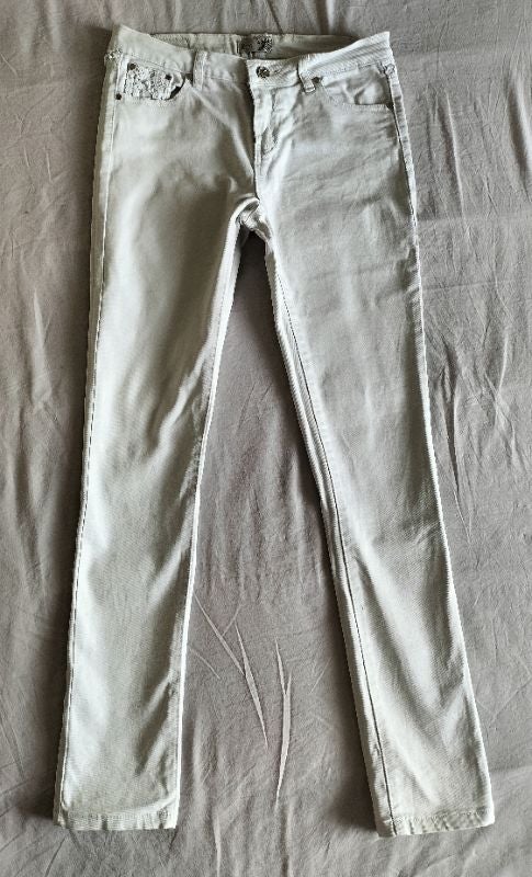 Jean blanc taille 40
