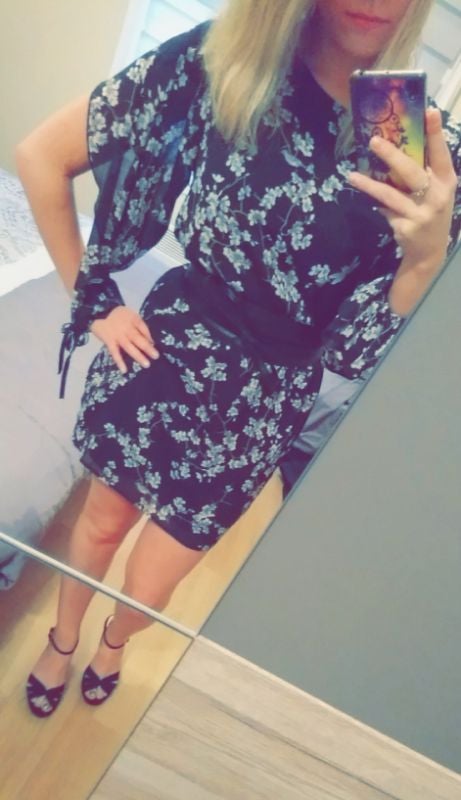 Robe fleurie