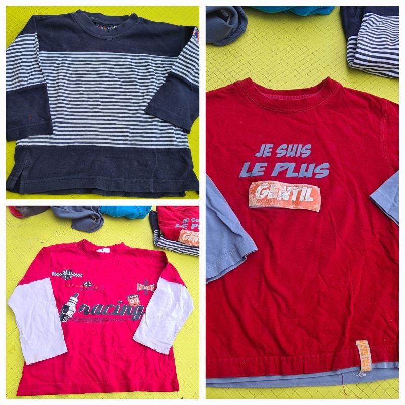 Lot de tee shirts manches longues 5 ans