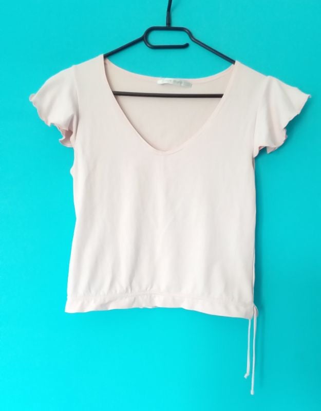 🌸 Tee-shirt rose "Côté femme" taille 38 🌸