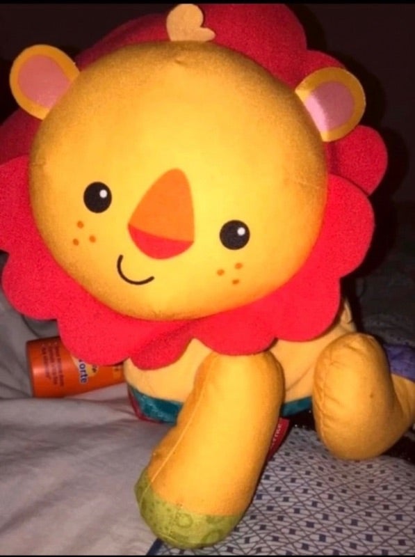 Lion qui rampe