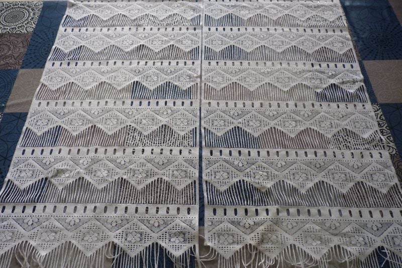 Rideaux à motifs