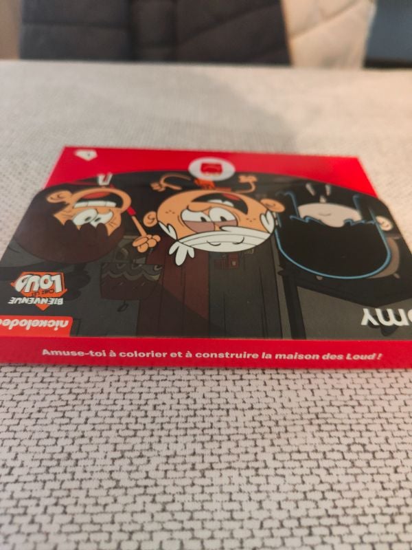 Activités construction nickelodeon "bienvenue chez loud"