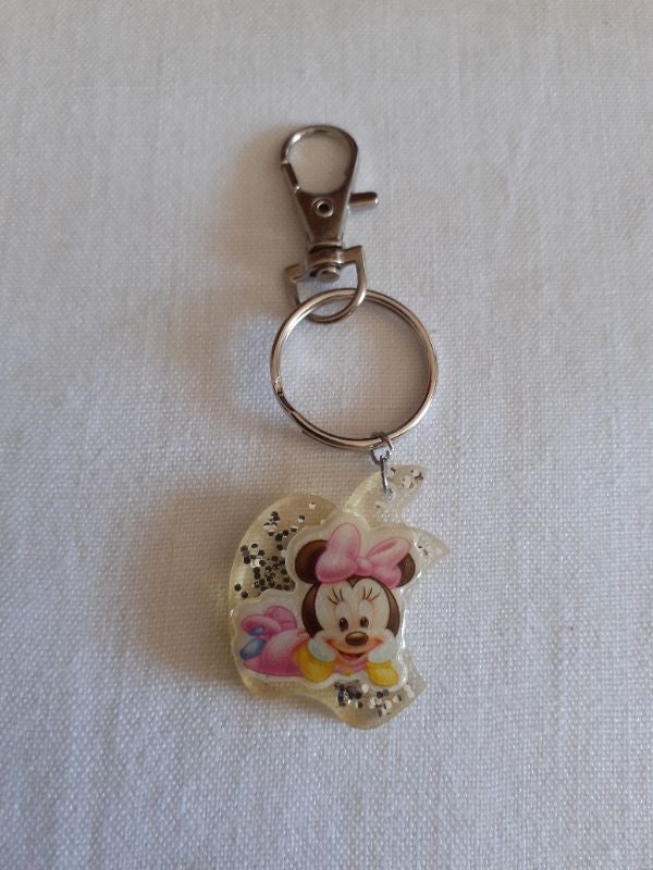 Lot 2 porte clef Mickey & Minnie
