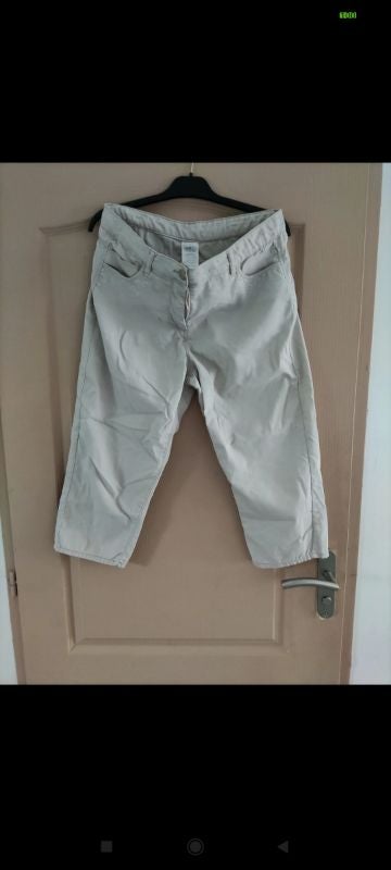 Pantacourt beige