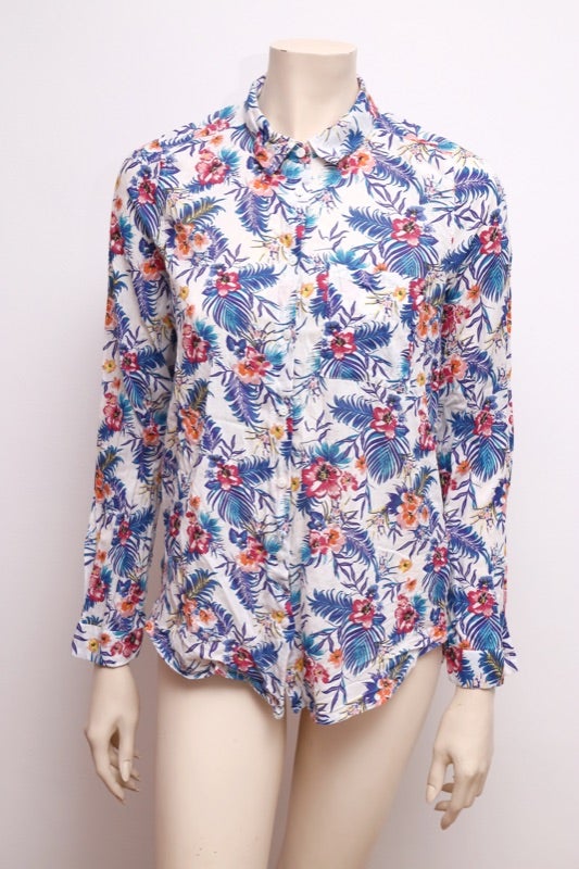 Chemise fleurie