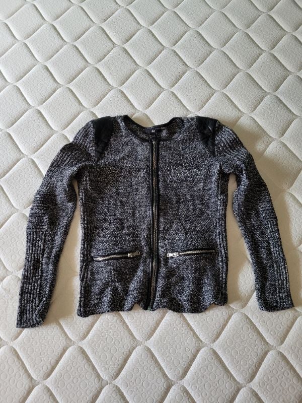 Gilet gris chine
