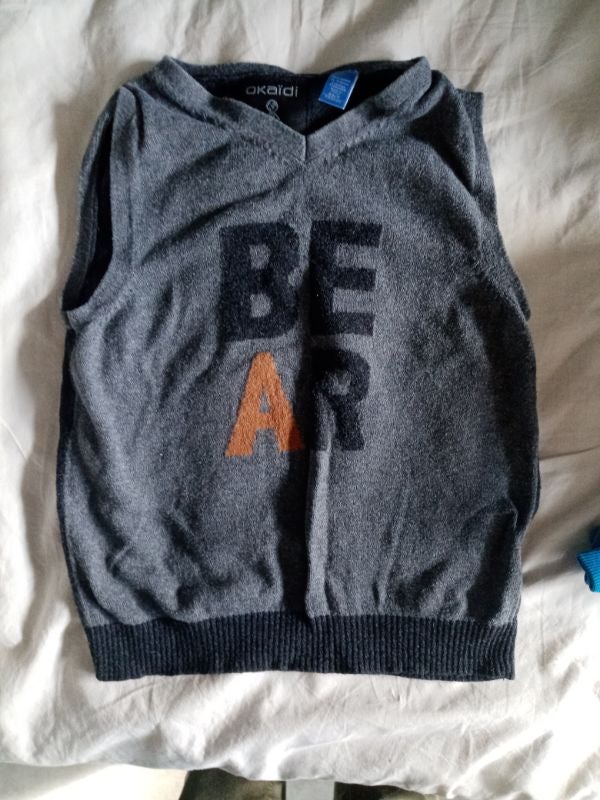 Pull sans manche