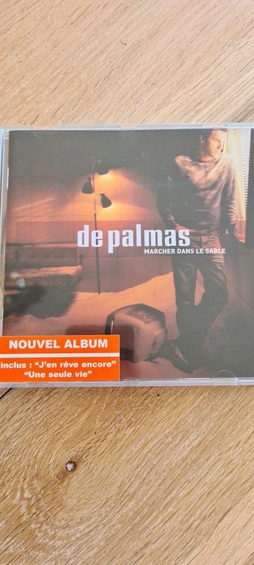 cd musique Marcher dans le sable - De Palmas