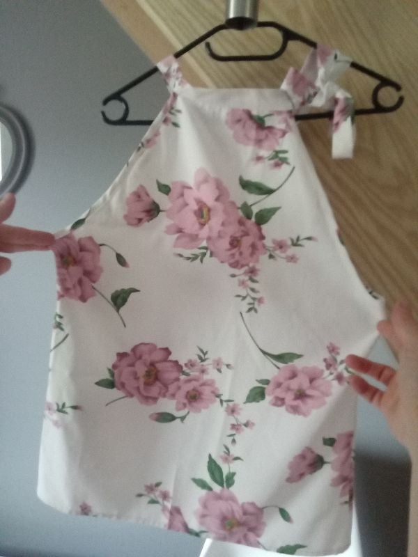 Top à fleur