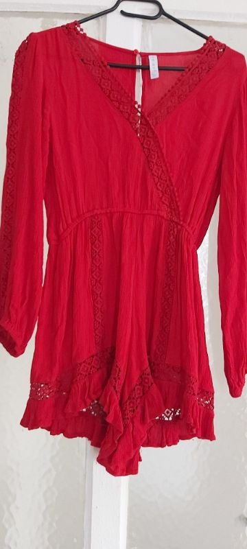 Combi short broderie