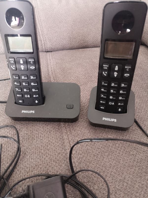 Duo téléphone fixe philips