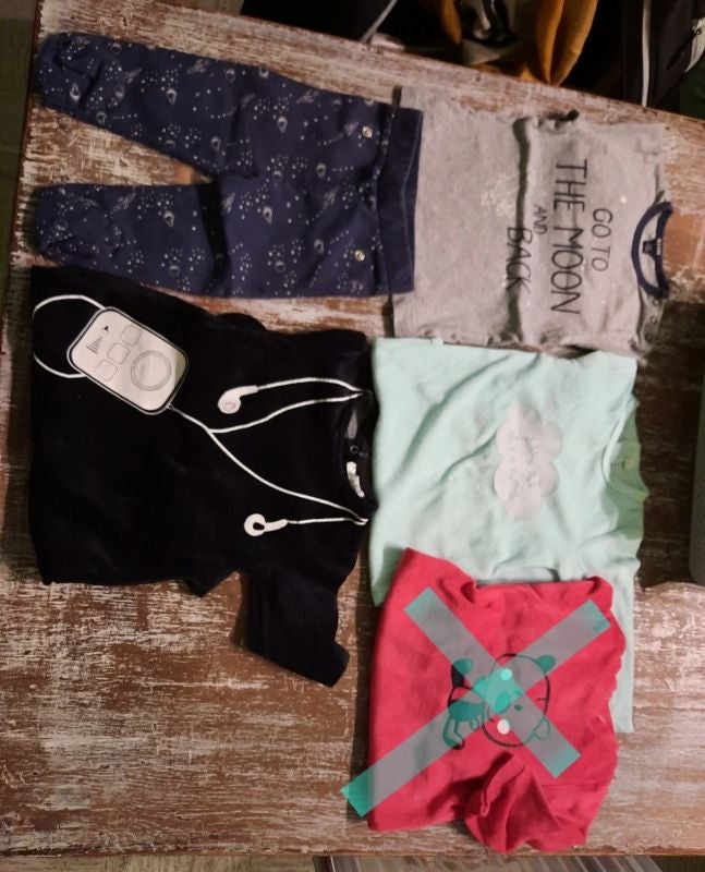 Lot de 3 pyjamas en 12 mois