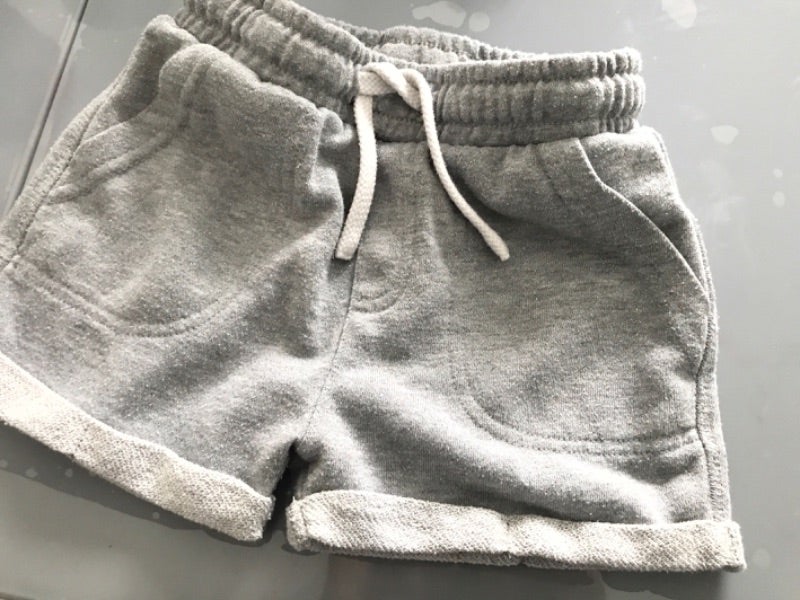 Short fille hiver Tissaia T 7 ans gris argenté