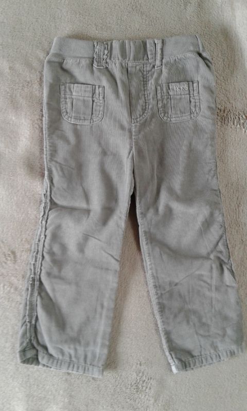 Pantalon velours kaki IKKS 3 ans
