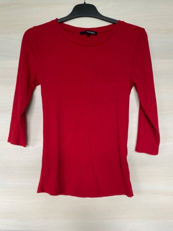 Tee-shirts manches 3/4 rouge