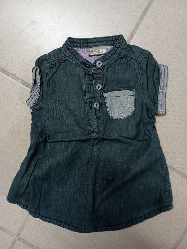 Robe effet jean