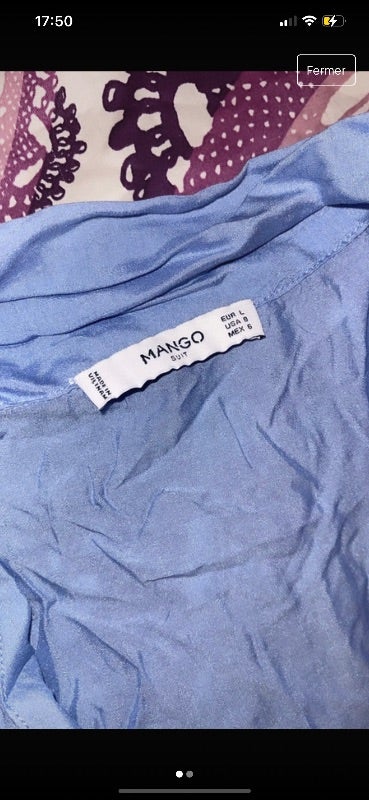 Chemise mango