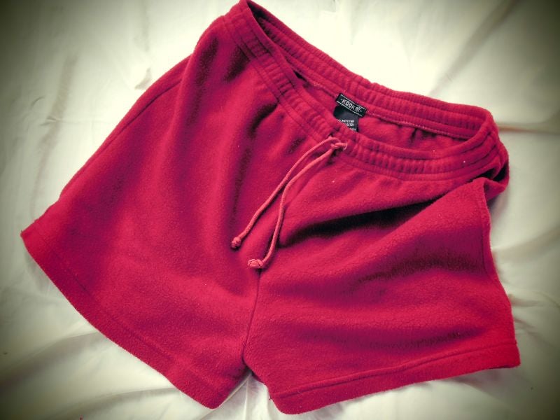 vintage short d'hiver polaire kookai