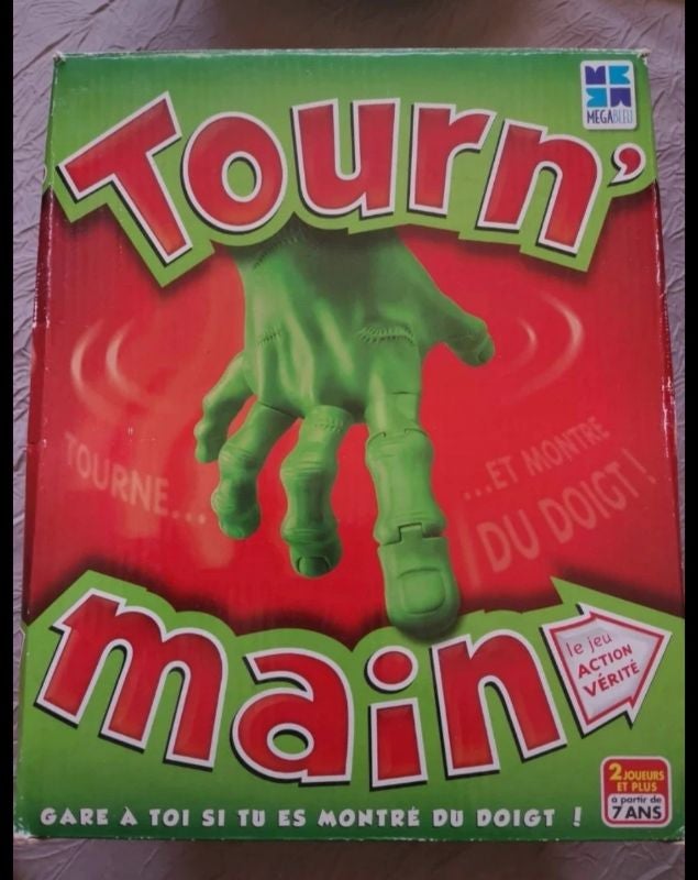 Jeu de société Tourn'main