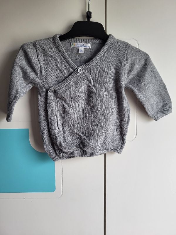 Gilet cache coeur bébé
