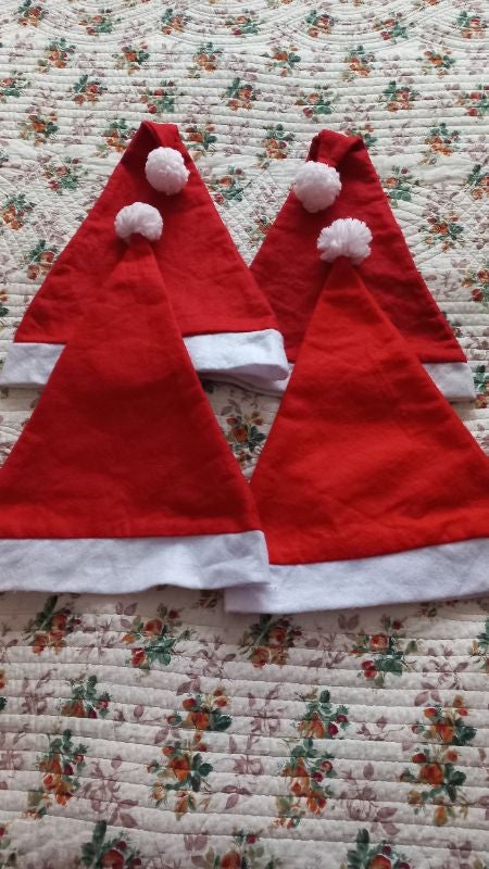 Lot 4 bonnet Noël taille unique