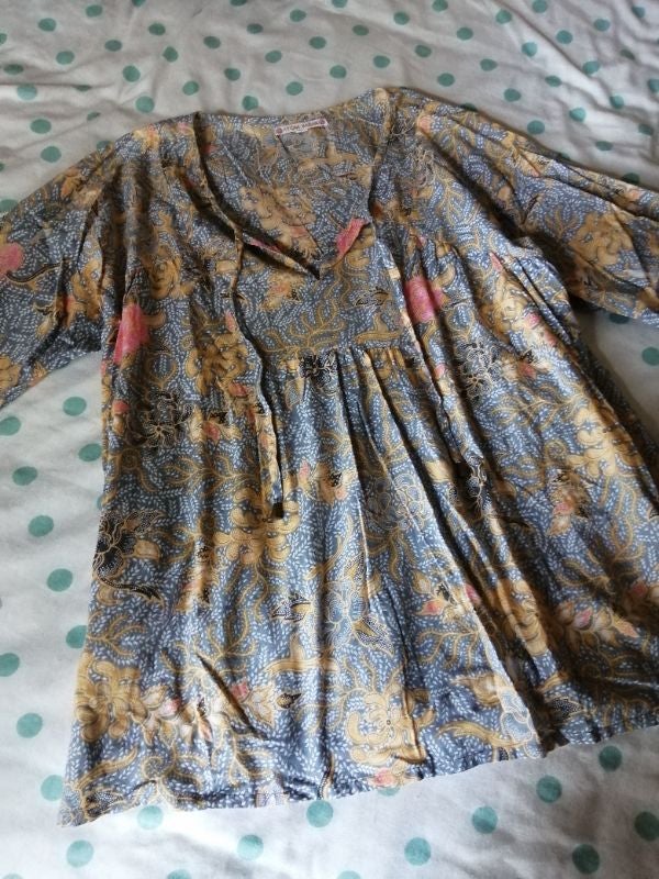 Blouse à motifs