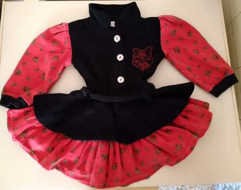 Robe hiver fille Garçons Manqués T 2 ans