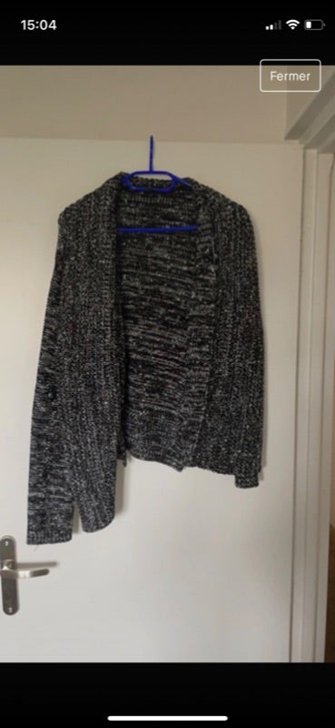 Gilet grosse maille