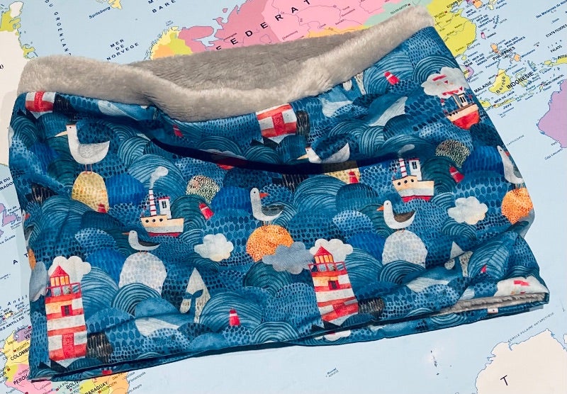 snood cache cou enfant taille 4/6 ans