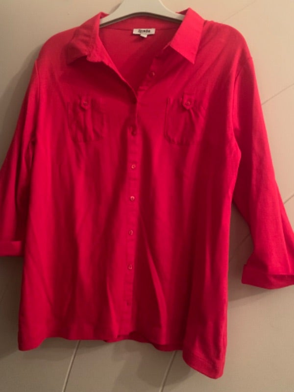 Chemise 3/4 femme