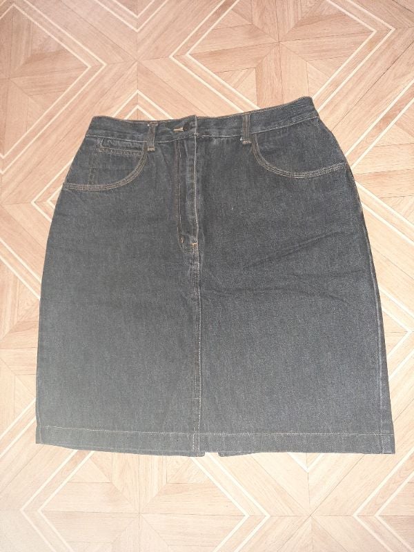 Jupe jean noire T 42